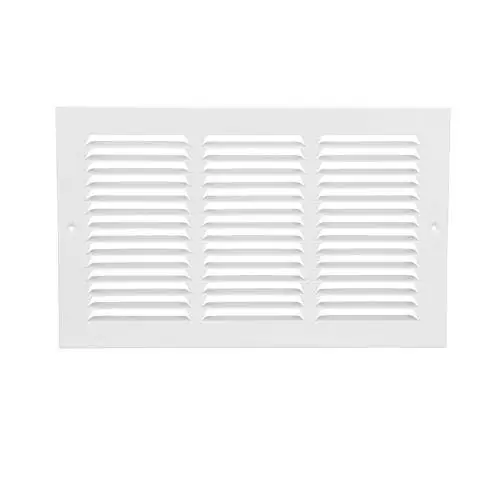 Rectorseal 17014X08 Grille Air Return Face Stamped Steel Powder Coated (14 in W x 8 in H x 1/4 in THK)