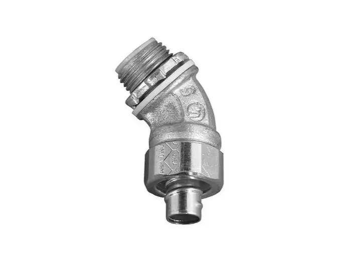 Appleton 4QS475 Non-Insulated Liquidtight Elbow 3/4 in Trade 45 deg