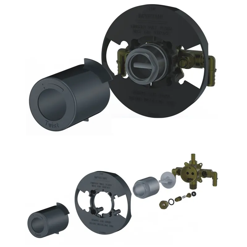 Compass Manufacturing 212-6096 Contractor Valve with Crimp PEX Connection