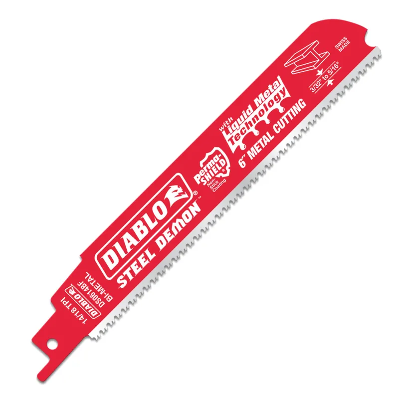 Diablo DS0614BF 6 inches Bi-Metal Reciprocating Blade for Medium Metal Cut