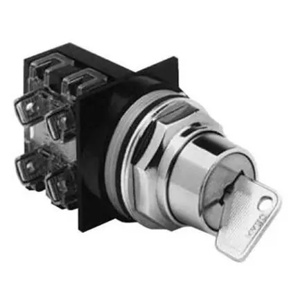 Abb CR104PSK21A91M Key Operated Switch Pilot Devices 600 Volts AC
