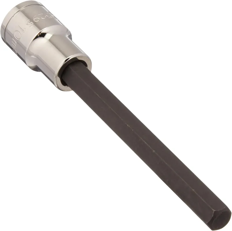 Williams JHW35295 Socket Bit, 1/2 Inch Drive, 10 mm Size, Hex, 29/32 Inch OD