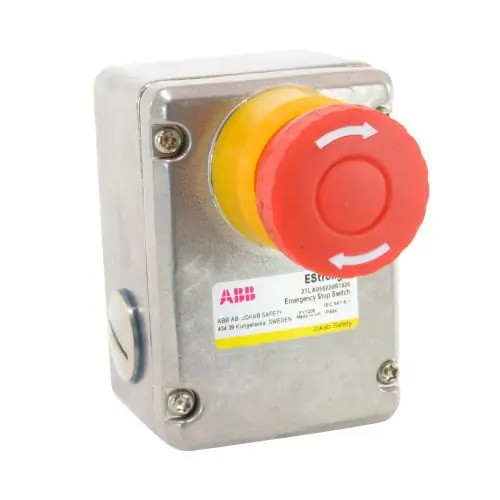 Abb 2TLA050220R1020 Emergency Stop Pushbutton