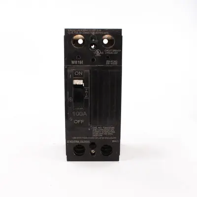 Abb TQD22100 TQD 2 Pole 240V 10K IC 100AMP