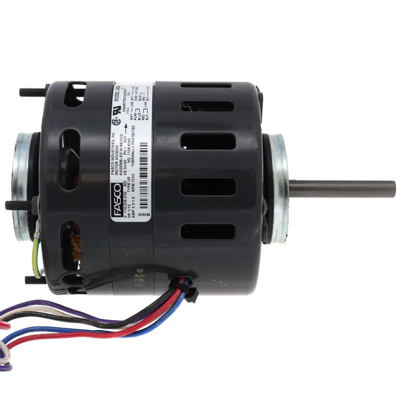 Fasco D482 4.4 inches Frame Open Ventilation Shaded Pole Refrigeration Fan Motor 1/15 HP