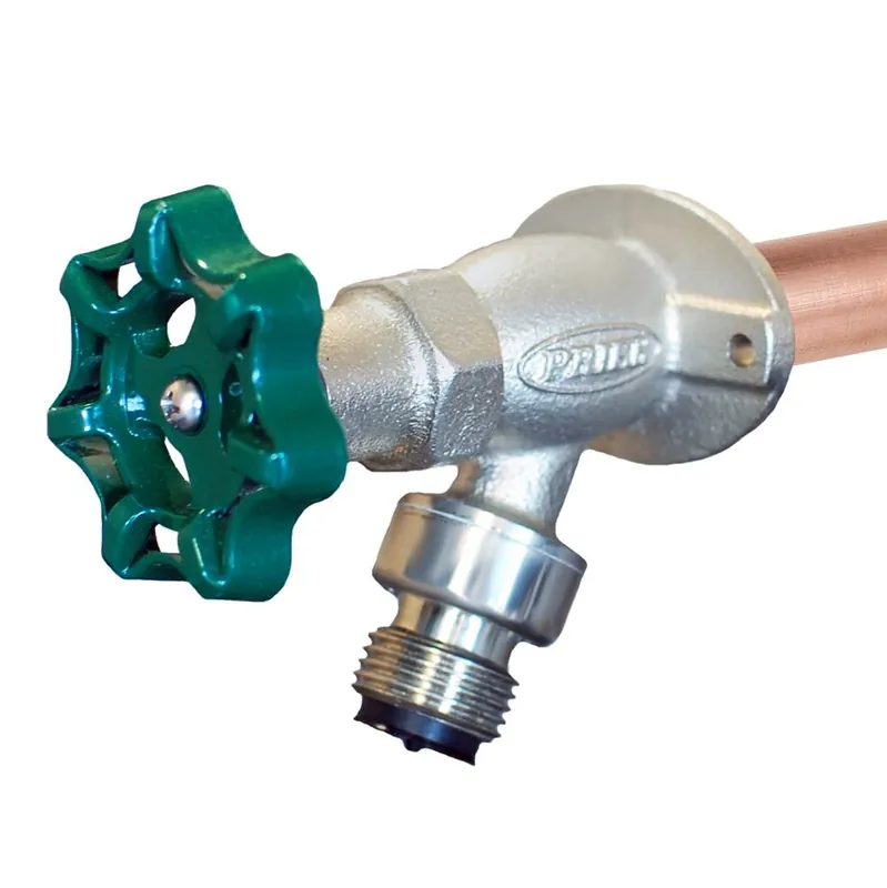 Prier P-154T08-LF Hose Thread Anti-Siphon Vacuum Breaker Wall Hydrant