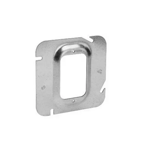 Crouse Hinds TP574 Steel 1-Gang Outlet Box Cover 4-11/16-Inch x 4-11/16-Inch x 1/4-Inch