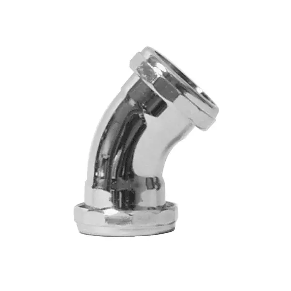 Jb Industries 453 45 deg Slip Elbow, 1-1/2 in Nominal, Brass