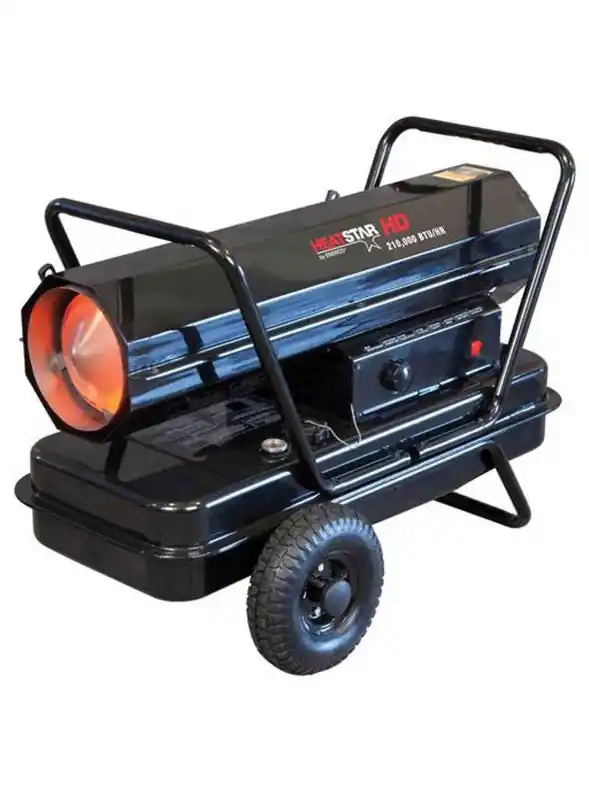 Enerco F170380 Heatstar By Enerco Forced Air Kerosene Heater with Thermostat HS210KT, 210K