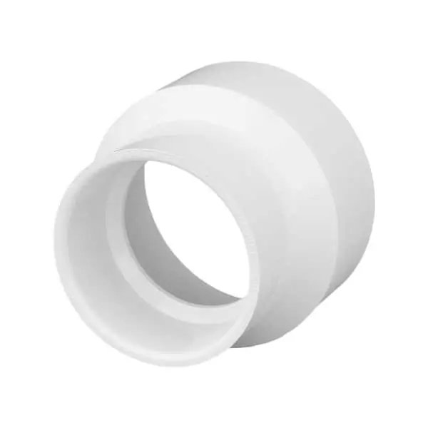 Charlotte Pipe PVC 00102 2200 8 inches x 12 inches DWV Pipe Increaser-Reducer (Hub X Hub)