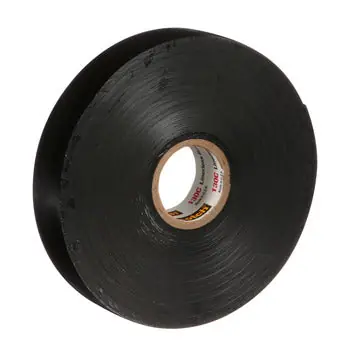 3M 054007-41717 Scotch 130C Black Insulating Tape - 3/4 in x 30 ft - 30 mil Thick