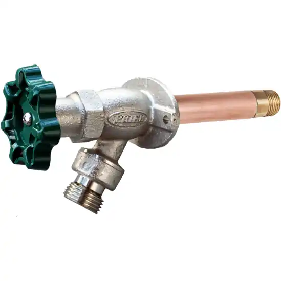 Prier P-154T10-LF P-154T 10 inches Hose Thread Anti-Siphon Vacuum Breaker Wall Hydrant