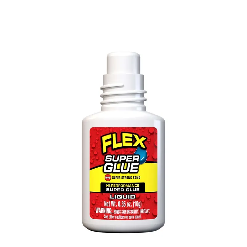 Flex Seal SGLIQ10BT Super Glue Liquid, 10 gram Brush-On Bottle, 10-pack