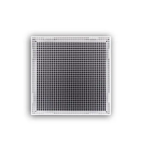 Rectorseal 1130R2 24 inches x 24 inches CM Acrylic Egg Crate Grille