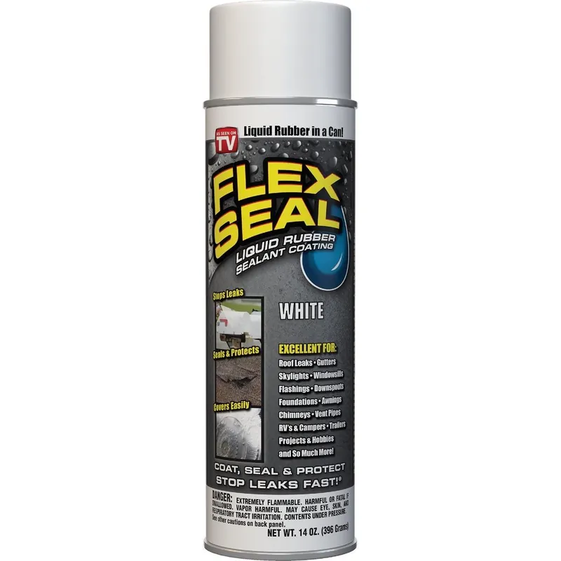 Flex Seal FSWHTR20 Spray Rubber Sealant 14 Oz.