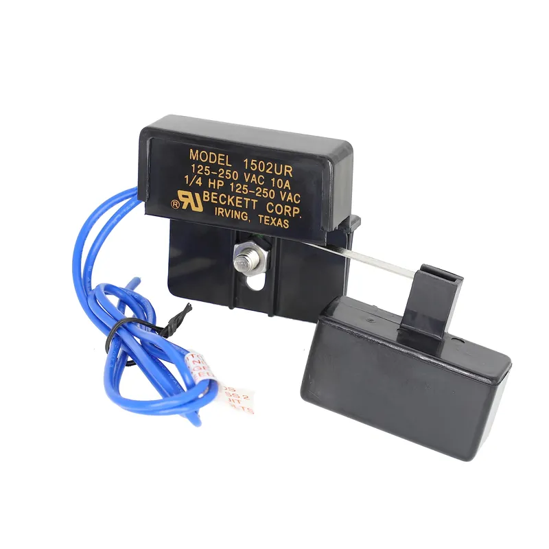 Beckett 1502UR Drain Pan Safety Switch 125-250 VAC with Drill Clamp