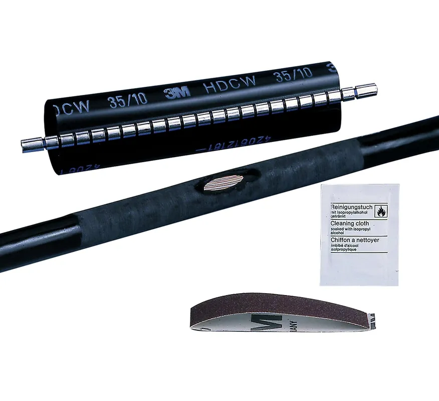 3M HDCW-35/10-250 hdcw wraparound heat shrink cable repair sleeve 15 - 35 kV (pack of 5)