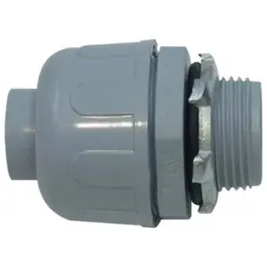 Crouse Hinds LT38NM Non-Metallic Liquidtight Connector 3/8 inches