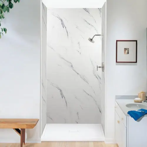 Stainless FLU4834C-31 Shower Base 48X34 Ultra Low Center