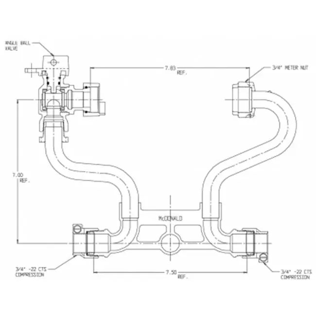 Ay Mcdonald 5140-139 Plumbing Part