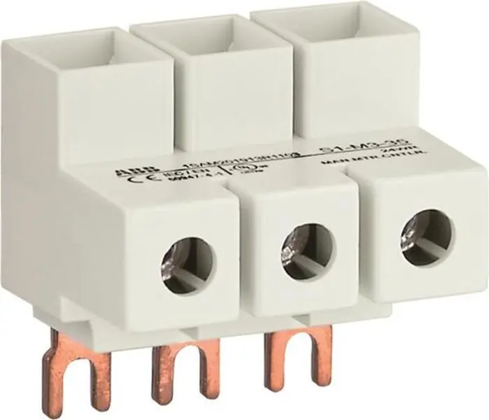 Abb S1-M3-35 92 Amp 3-Phase Feeder Terminals For Use On MS116 And 132 Manual Motor Protectors