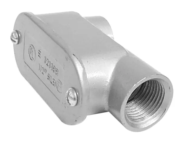 Southwire 214 Topaz Threaded Service Entrance Ell Body ELLS-SLB Body (2) 1-1/4 in Hub REPLACEMENT MPN