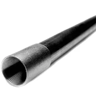 United Pipe & Steel WIBTCA53A0200154S Merfish United 2 in Import Black Grade A53 Carbon Steel ERW Pipe With Threaded And Coupled Ends