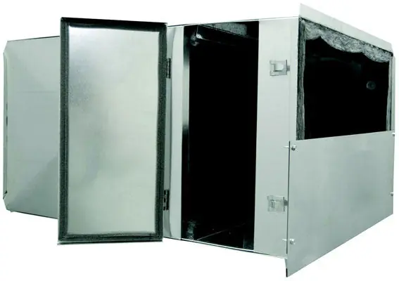 Cody 046R61625 16 x 25 Dual Filter Plenum Box with Filter Rack and 20 inches Plenum