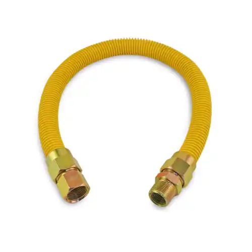 Rectorseal SGC12ODC24M12F12 Gas Connector 1/2 inches Mip X 1/2 inches Fip X 24 inches