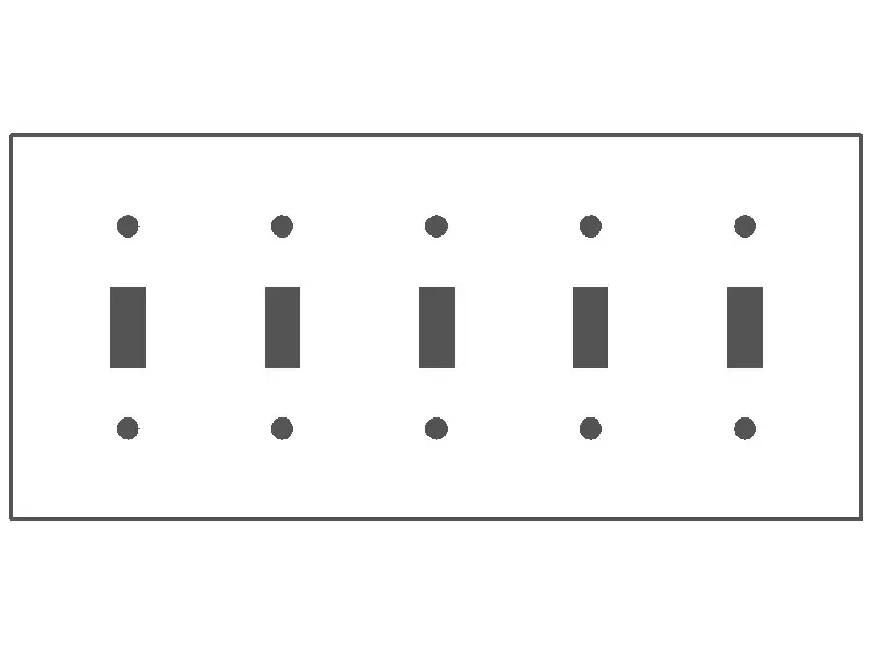Mulberry Metal Products 97075 5G Sat-Ss Standard Square Switch Plate