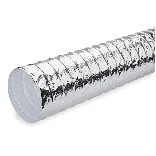 Atco 05102508 050 8 inches x 25 feet and 3-Ply Uninsulated Air Connector