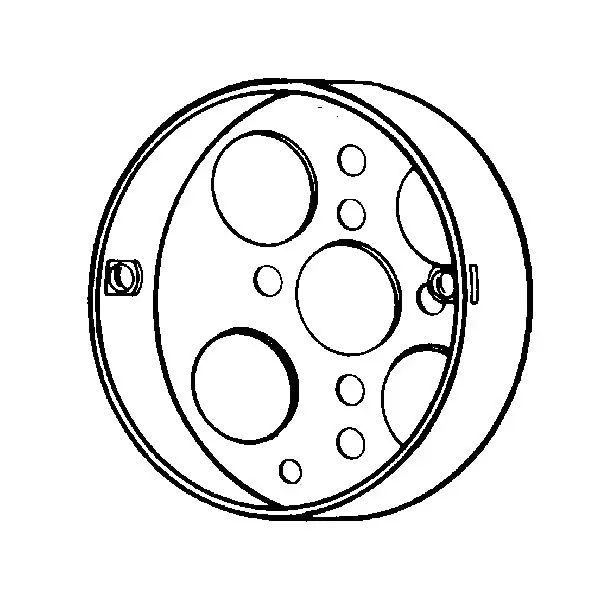 Appleton 4CL 4 inches Round Box