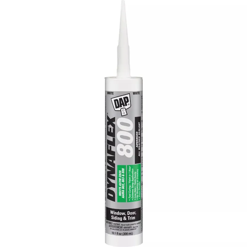 Do It Best 795005 dap dynaflex 800 10.1 oz. advanced window, door, siding, & trim polymer sealant