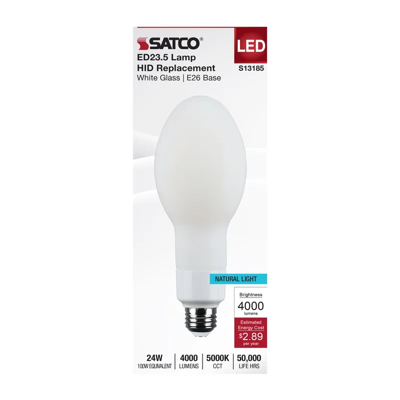 Satco S13185 24 watt led hid replacement 5000k