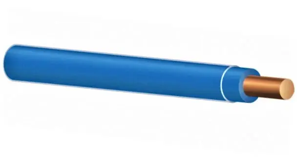 Encore Wire 105100704060 thhn building wire 14 AWG solid copper - blue