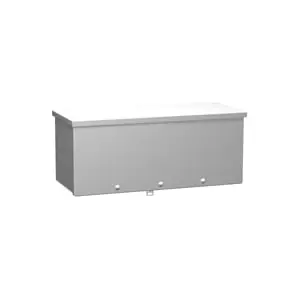 Hammond C3RWT660 Type 3R Wiring Trough 6 x 6 x 60 Inch