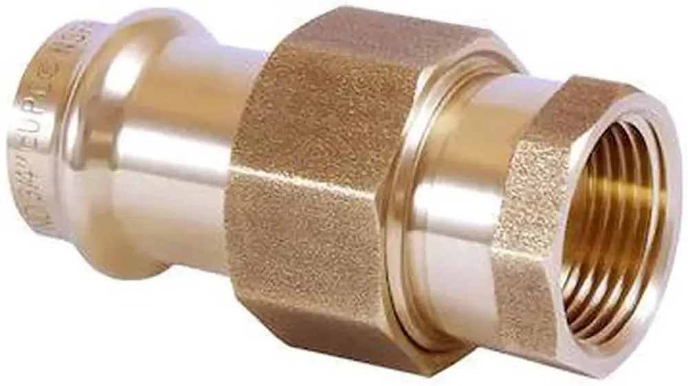 Legend Valve 450-835P LegendPress Union, 1 in Press x 1 in FNPT