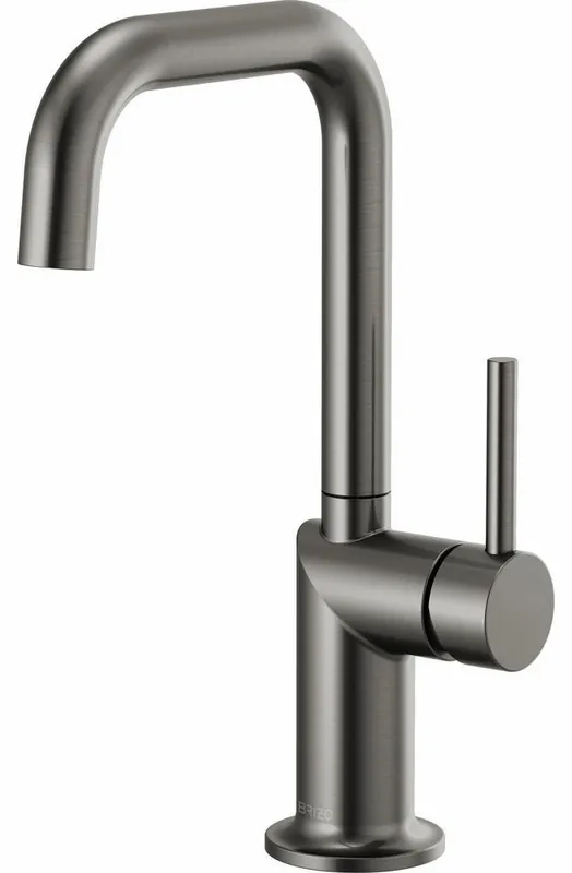 Delta Faucet 61065LF-SLLHP Odin Bar Faucet with Square Spout - Less Handle