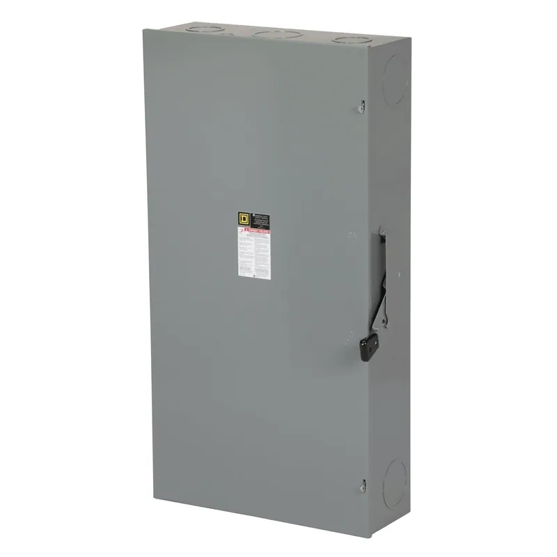 Square D D225N Safety Switch Fusible GD 240V 400A 2P NEMA-1, Single Throw