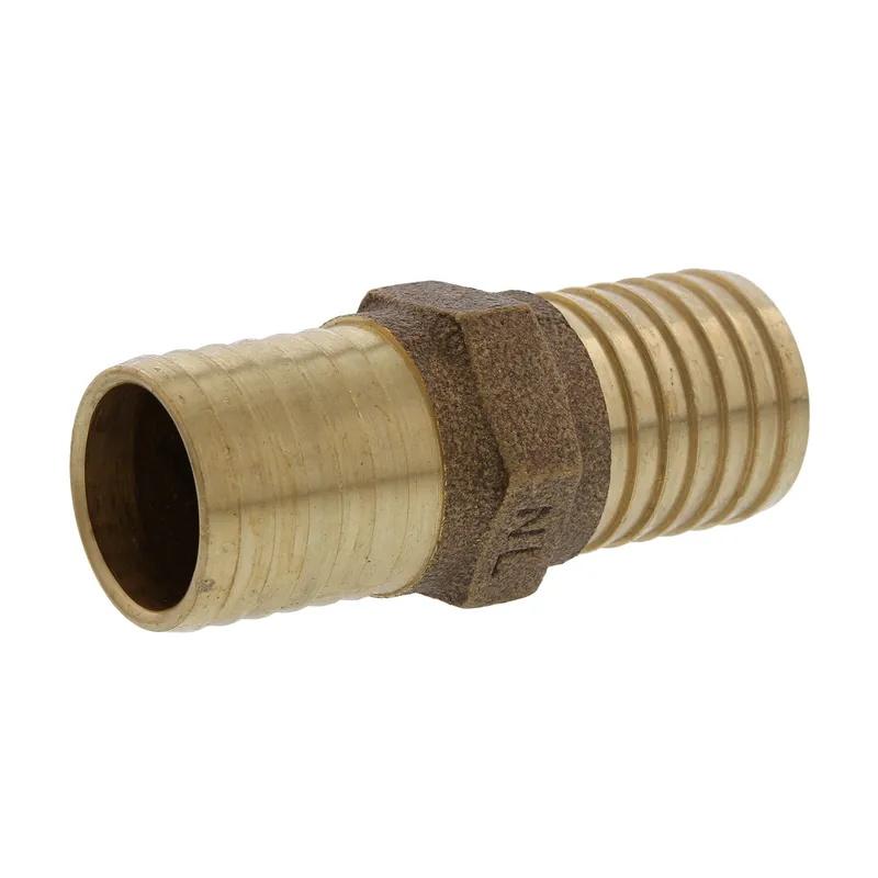 Jones Stephens I13018LF 1-1/4 inches Lead-Free Bronze Insert Coupling Pipe Fitting PEX
