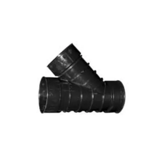 ADS 0622AAHAN Corrugated Drain Pipe Wye 6 in