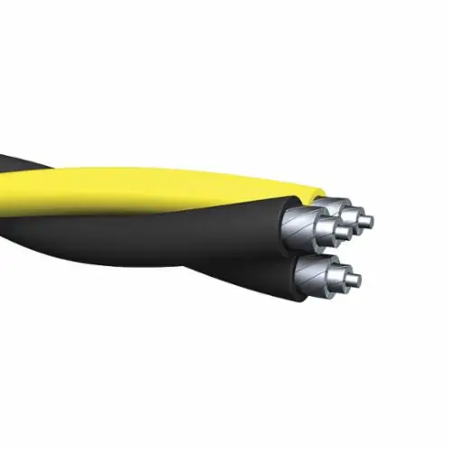 Encore Wire 381242101450 Triplex Underground Distribution Cable 600 VAC (3) 4/0 AWG 1000 ft L