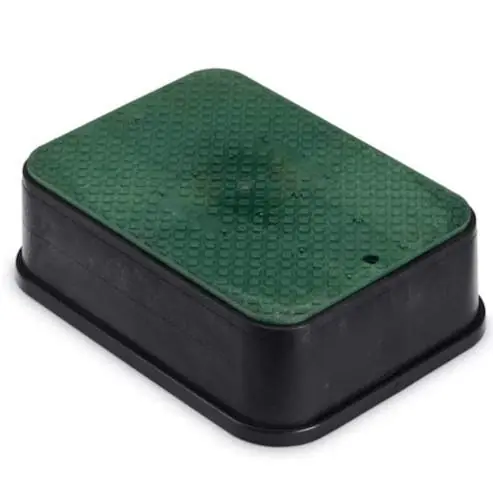 Rain Bird A12512 PVB Jumbo Valve Box Extension with Green Lid 6 in.