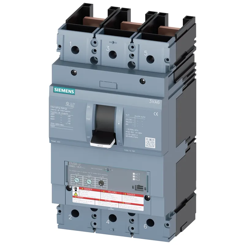 Siemens 3VA6340-6HL31-0AA0 brkr 3va63 3 400A