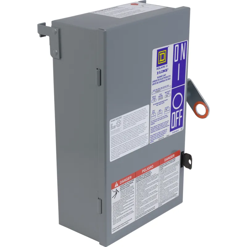 Square D PQ4620G Busway Fusible Plug-In Unit 200 Amp