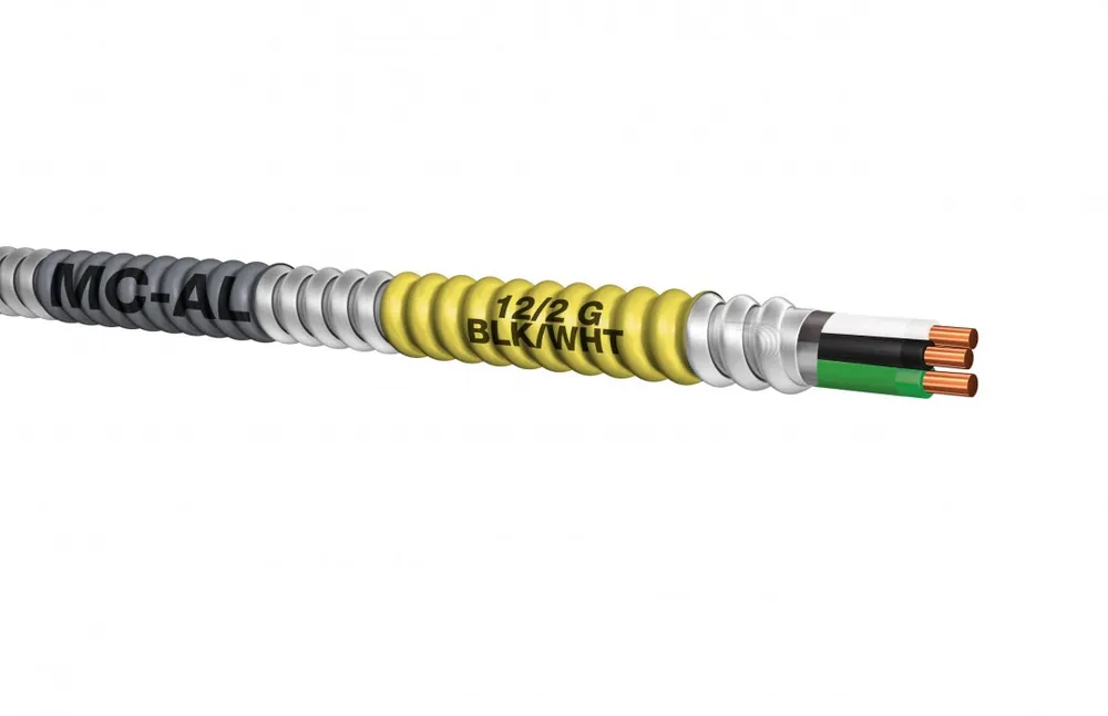 Encore Wire 790210821030 12/2wg Sol Metal Clad Cable Alum 250 ft