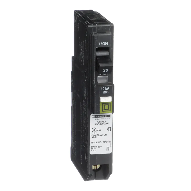 Square D QO120PCAFIC Sqd QO120PCAFIC Mini Circuit Breaker 20 Amp
