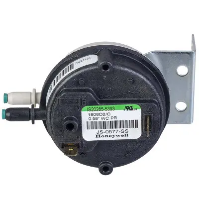 Schwank JS-0577-SS Blocked Flue Switch .58 Inch WC PR