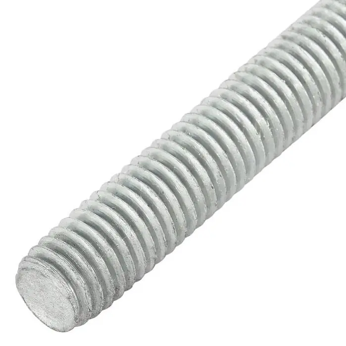 Haydon 74440 All Thread H-Strut, UNC Thread, 5/8 in Thread, 10 ft OAL, Hardened Mild Steel
