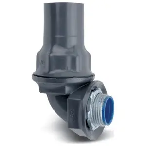 Thomas & Betts ST1/290-G Liquid Tight Conduit Connector 1/2 inches 90 deg